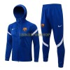 FC Barcelona Hooded Trainingsjacke 2022-23 Blaue Für Herren